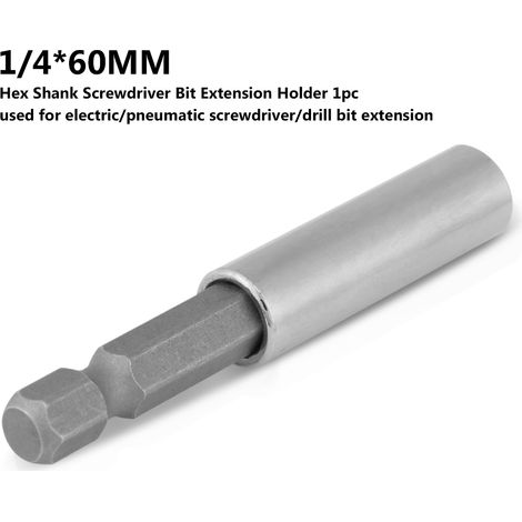 Rallonge hexagonale pour embout de tournevis 1/460 mm, emballage individuel, demande commerciale Wish. (1/5)