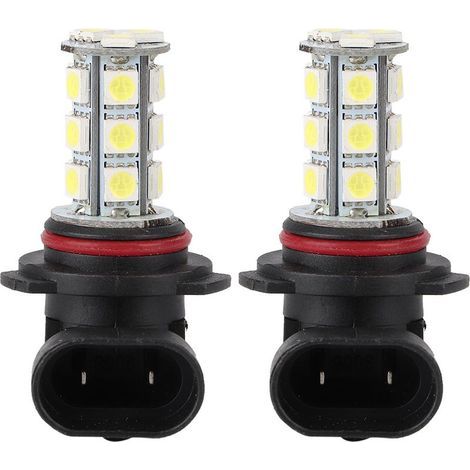 2x HID Blanc HB3 9005 18SMD 5050 LED Voiture DRL Brouillard Conduite Phare Ampoule Lampe 12V (1/5)