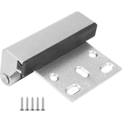 Serrure de renforcement de porte, serrure de sécurité-Argent (1/5)