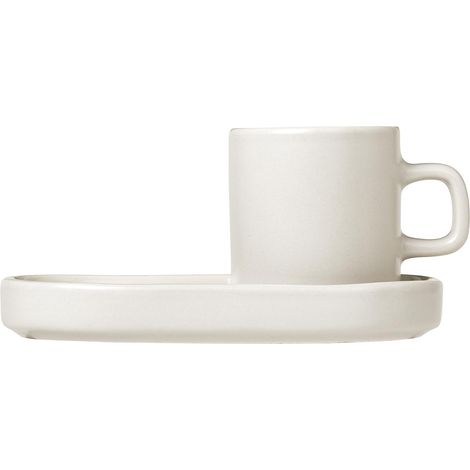 Tasse à expresso en faïence Moonbeam (1/2)
