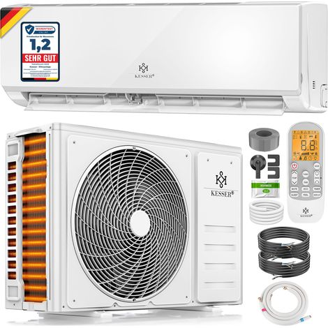 KESSER® Climatizzatore split 4-in-1, WiFi - 18000 BTU, 5300 W, bianco (1/5)