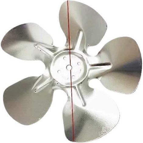Pale de ventilateur de moteur de réfrigérateur, pale de ventilateur en aluminium, ventilateur de moteur de dissipation de chaleur du condenseur de réfrigérateur/congélateur 391( ) (1/2)