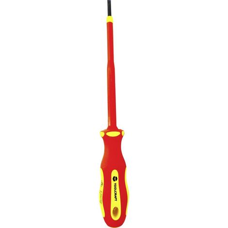TOOLCRAFT TO-5345685 SL 4.0 VDE, MECCANICA ELETTRONICA E DI PRECISIONE, CACCIAVITE A TAGLIO, LUNGHEZZA LAMA: (1/3)