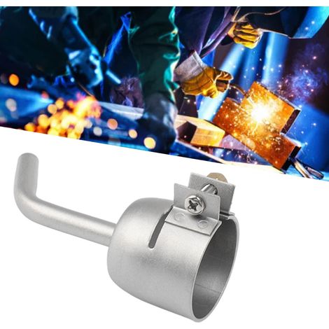 Accessoires pour pistolet de soudage plastique à air chaud, buse de soudage standard en acier inoxydable, tête de soudage plastique résistante à la chaleur pour la réparation de tuyaux, de sols et de (1/5)