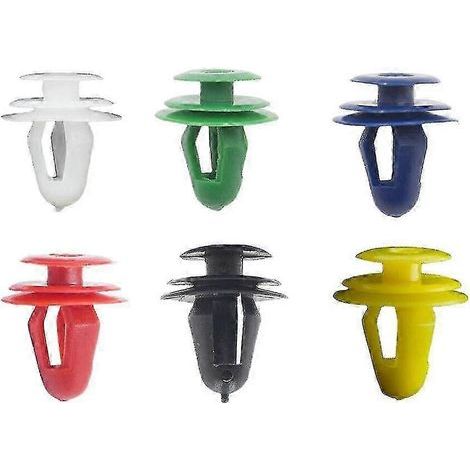 Clips de garniture de porte compatibles, pièces automobiles, accessoires intérieurs automobiles, 50 pièces, blancs (1/5)