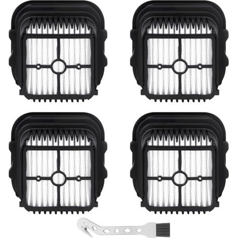 Lot de 4 filtres HEPA pour JONR ED12 Pro Max Aspirateur Balai sans Fil 2-en-1 Accessoires