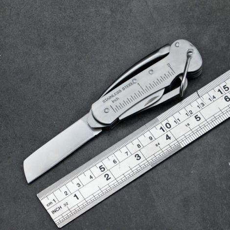 Couteau Multi-Outils - Marin - HWT001 - Pointe Marlin - Idéal Camping - Mixte (1/4)