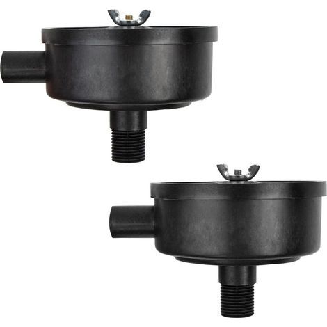 Stück Luftkompressor-Schalldämpferfilter-Zubehör, 1/2" 20 mm Außengewinde, Kunststoffgehäuse, Luftkompressor-Schalldämpferfilter für Luftkompressoren und Kessel (1/5)