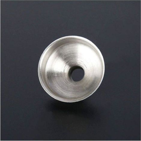 Entonnoir - Acier Inoxydable - Pour Flasque Et Bouteille À Col Étroit - Diamètre Tube 8 mm - Lot De 8 (1/5)