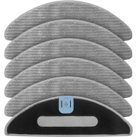 Paquete de 8 paños de limpieza de repuesto para aspiradoras iRobot Roomba Combo i5, j5+ - Crezuo (1/4)