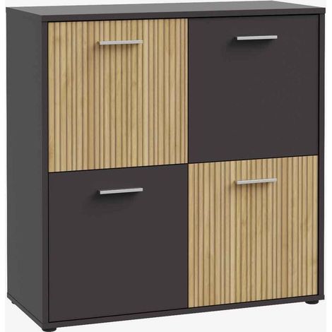 Fabienne Legno laminato - Grigio / marrone (1/3)