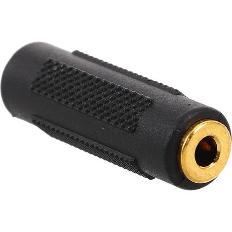 Adaptateur Femelle-Femelle Jack Audio Stéréo 3, 5mm Métal Câbles Audio et Écouteurs, Liaison Directe, Réduit la Perte de Signal, Son Plus Clair (1/5)