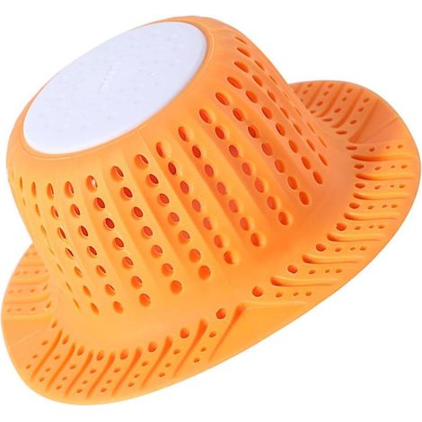 Bouchons de vidange de baignoire haute performance, solution anti encrassement, installation simple, en silicone, longs et non déformables pour salles de bains familiales, drain de bain (1/5)
