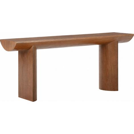 Console en frêne au design sculptural - Brun (1/5)