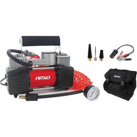 Autokompressor acomp-4 Metall 12V Doppelkolben amio-01136 (1/5)