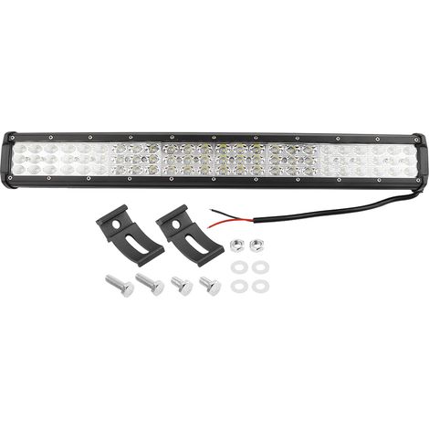 Barre lumineuse de travail 216 W 72 LED pour SUV, quad, 4x4, voiture, accessoire auto (1/2)