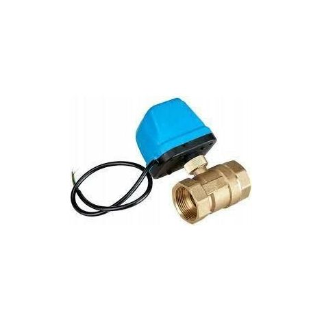 Vérin électrique VT - 230 V, 3/4 pouce - Robinet à boisseau sphérique haut de gamme - pour les systèmes d'irrigation et de chauffage (1/4)
