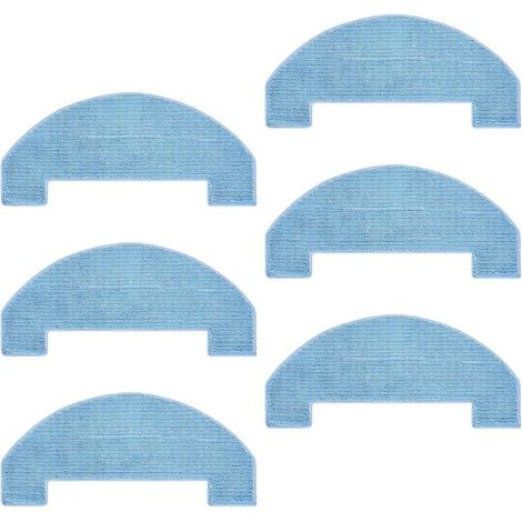 Serpillières Accessoires pour Proscenic Q8/Q8 Max,pour Ultenic D10/T10 Lite,pour Mova E10/E20/E20 Plus,pour BPMIO B15/B15 Plus,pour Lubluelu L15,pour Trouver E10/E20 Pro,pour Mamibot EXVAC700 Pioneer
