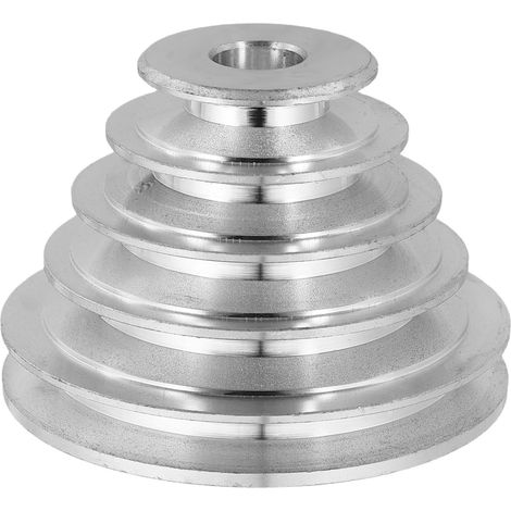 Holibanna Polea de aluminio multiranura para maquinas herramienta (1/5)