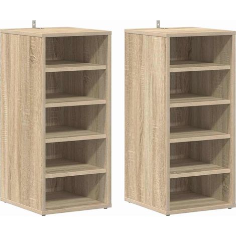 Maison Exclusive - Zapateros 31,5 x 35 x 70 cm Roble Sonoma (1/5)