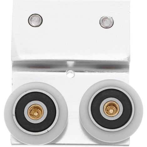 Aluminum Capacity Wardrobe Cabinet Rollers Sliding Pulley Silent