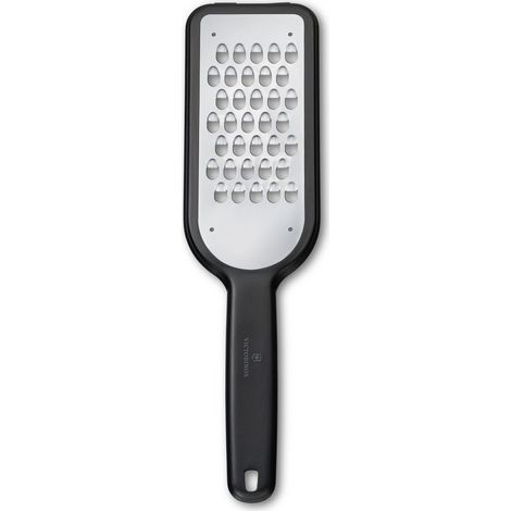 Victorinox grattugia, lama grossa, nera (1/2)
