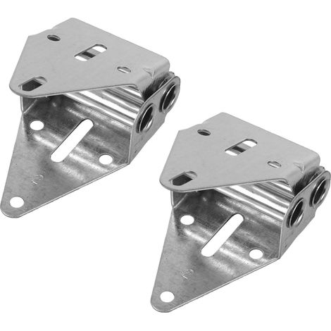 2 charnières de porte de Garage Métalliques (1/5)