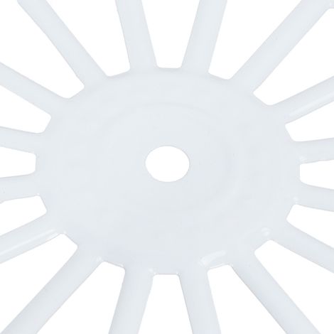 Étagère à Plantes Métallique 2 Niveaux Blanc - Support pour Pots de Fleurs, Étagère de Décoration Jardin et Intérieur