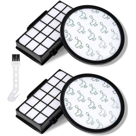 FENOPLASTICA2 jeux de filtres RO6921,filtres de rechange pour Rowenta X-Trem Power Cyclonic/Silence Force Cyclonic Vacuumer RO6921EA RO6941EA RO6951EA RO6963EA RO6971EA RO7230EA RO7260EA, Spare Parts