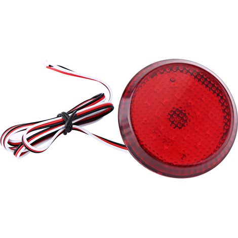 6,8 cm LED-Bremsleuchte, Rückstrahler für die hintere Stoßstange des Toyota Corolla, rote Nebelscheinwerfer (1/5)