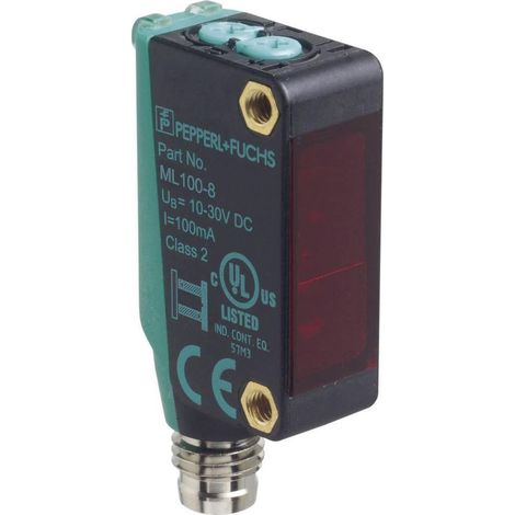 Pepperl Fuchs ML100-8-H-350-RT Fotoelektrischer Sensor schwarz