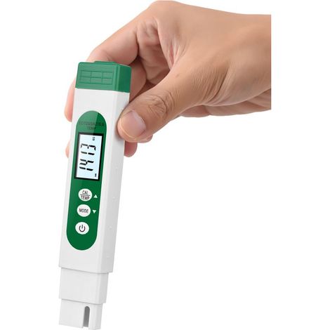 Analyseur de qualité de l'eau multifonctionnel 5 en 1, stylo portable de type EC/TDS/S.G/SALT/TEMP, testeur LCD, détecteur numérique, analyse pour maison, aquarium, piscine. (1/5)