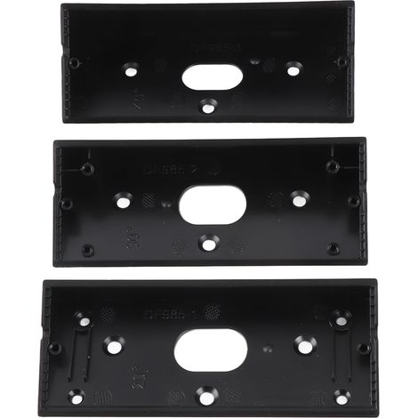 Lot de 3 supports d'angle pour sonnette vidéo Doorbell Pro (20/30/40°) - Noir (1/5)
