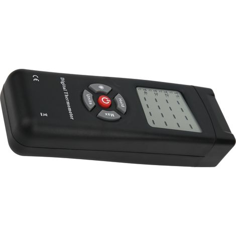 Thermomètre à contact thermocouple de type TL-TK04 4K avec sonde de température et écran LCD (1/5)