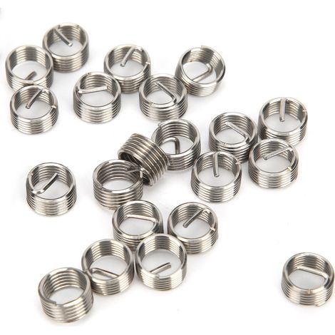50 inserts taraudés mâle femelle réducteur écrou réparation outil inox fixation M8x1x1D (1/5)