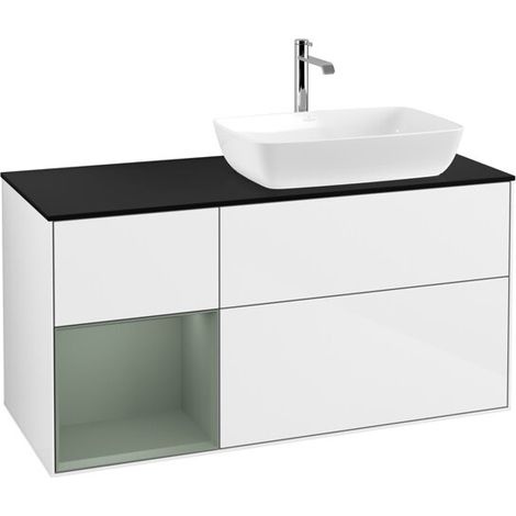 Villeroy & Boch G802GMGF Colonne sous-lavabo Finion G80 (1/2)