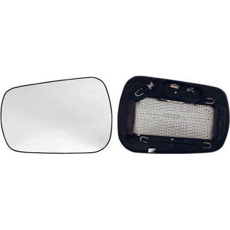Verre de rétroviseur gauche convexe chauffant Ford Fiesta MK5 phase 1 2002-2005