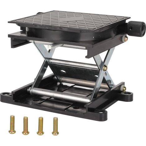 Plateforme élévatrice rotative à 360° pour laboratoire, table de travail du bois et sculpture (1/5)