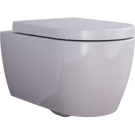 Bernstein – Spülrandloses Wand-Hänge-WC NT2039 – Softclose-Sitz mit Take-Off-Funktion – NANO-Beschichtung für einfache Reinigung – Abgang waagerecht (1/5)