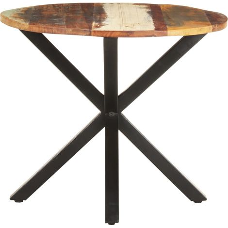 Maison Exclusive - Beistelltisch 68x68x56 cm Altholz Massiv