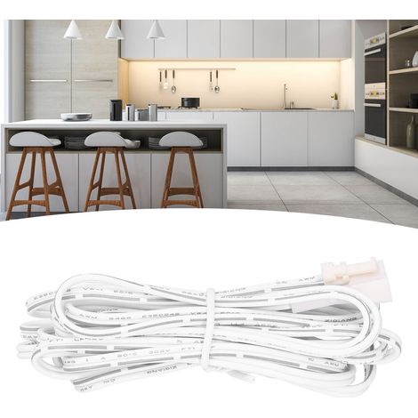 250 cm Verlängerungskabel für LED-Schrankleuchte aus ABS und Kupfer (1/5)
