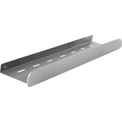 BATHROOM SHELF REA SF03-450 45CM BRUSH STEEL (1/3)