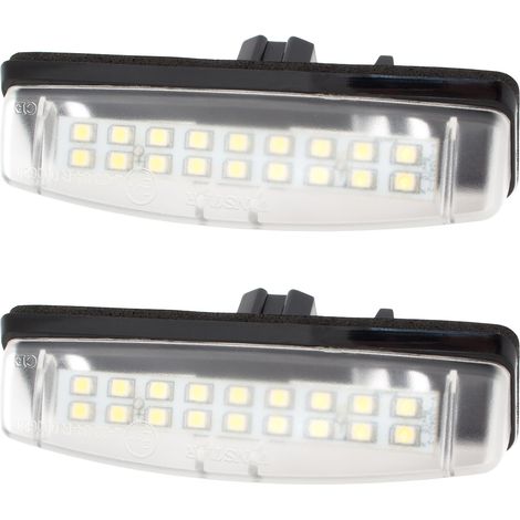 Juego de 2 luces LED para matr铆cula de Mitsubishi Colt Plus Grandis (1/2)