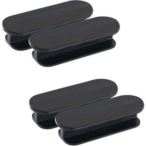 YMYNY Boutons et poignées de meubles,Lot de 4 poignées auto-adhésives pour placard de cuisine, tiroir, fenêtre, porte coulissante (1/4)