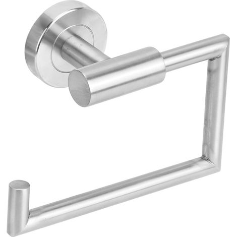 Porte-papier toilette en acier inoxydable brossé, support pour essuie-tout et mouchoirs en papier pour salle de bain (1/5)