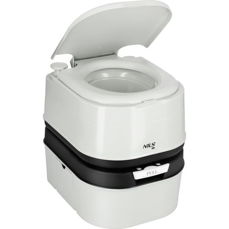 Inodoro portátil de viaje, capacidad de 24 litros