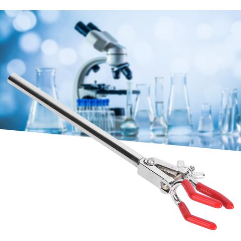 Dreibackenklemme aus Zinklegierung für Laborflaschen, Laborgeräte und Experimentierzubehör (1/5)