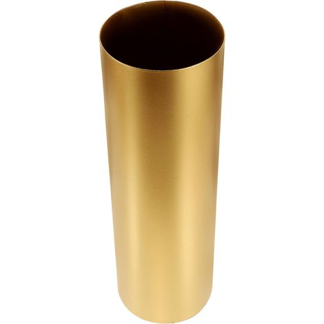 Vase à Fleurs en Fer Vintage Cylindrique Haut Seau à Planter Rustique pour Compositions de Fleurs Pot Décoratif pour Jardin Salon ou Bureau Contenant pour Polyvalent (1/5)