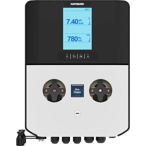 Controlador automático pH + ORP Hayward PRO-CHEM-DPHRXG