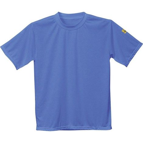Tee Shirt antistatique ESD Portwest Bleu S